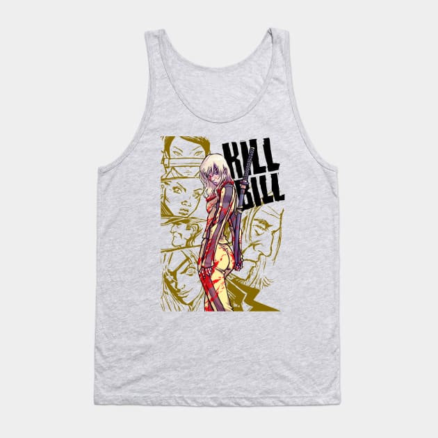 kill bill Tank Top by grungethemovie